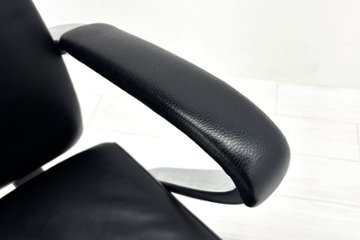 【ポリッシュ脚ピカピカ磨き有！】 イトーキ プレクサスチェア 中古 役員チェア ハイバック エグゼクティブチェア 中古オフィス家具画像