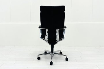 【ポリッシュ脚ピカピカ磨き有！】 イトーキ プレクサスチェア 中古 役員チェア ハイバック エグゼクティブチェア 中古オフィス家具画像