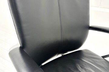 【ポリッシュ脚ピカピカ磨き有！】 イトーキ プレクサスチェア 中古 役員チェア ハイバック エグゼクティブチェア 中古オフィス家具画像