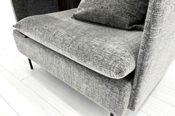 オリバー ブースソファ ワークブース 中古 パーテーション ラウンジソファ 1人用ソファ 中古オフィス家具 920/820/1270画像