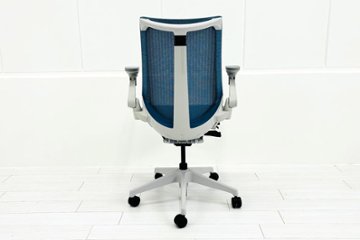 【未使用 2026年製】アクトチェア 中古 イトーキ Act 可動肘 ランバーサポート 事務椅子 ITOKI 中古オフィス家具 ダックブルー画像