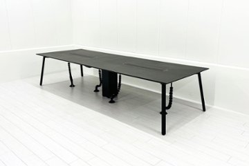 中古オフィス家具 SAIBI コクヨ サイビ 中古 大型会議テーブル ミーティングテーブル 幅3400 KOKUYO 3400/1200/720の画像