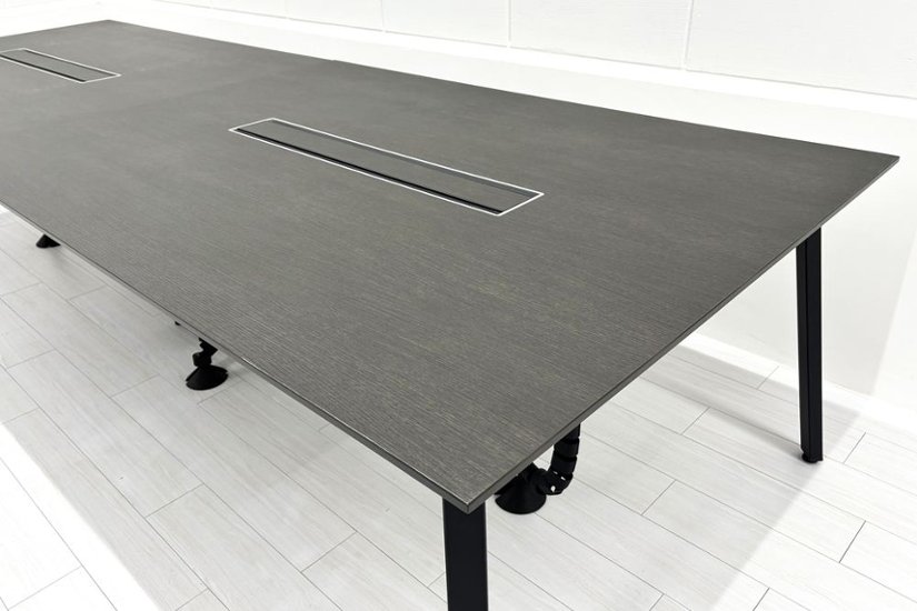 中古オフィス家具 SAIBI コクヨ サイビ 中古 大型会議テーブル ミーティングテーブル 幅3400 KOKUYO 3400/1200/720画像