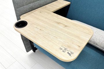 ワークブース 中古 インテント イトーキ ラウンジソファ 1人用ソファ 中古オフィス家具 電源コード付き 998/922/1300画像