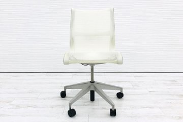 セトゥーチェア (Setu Chair) 中古 ハーマンミラー オフィスチェア 中古オフィス家具 メッシュ ホワイト画像