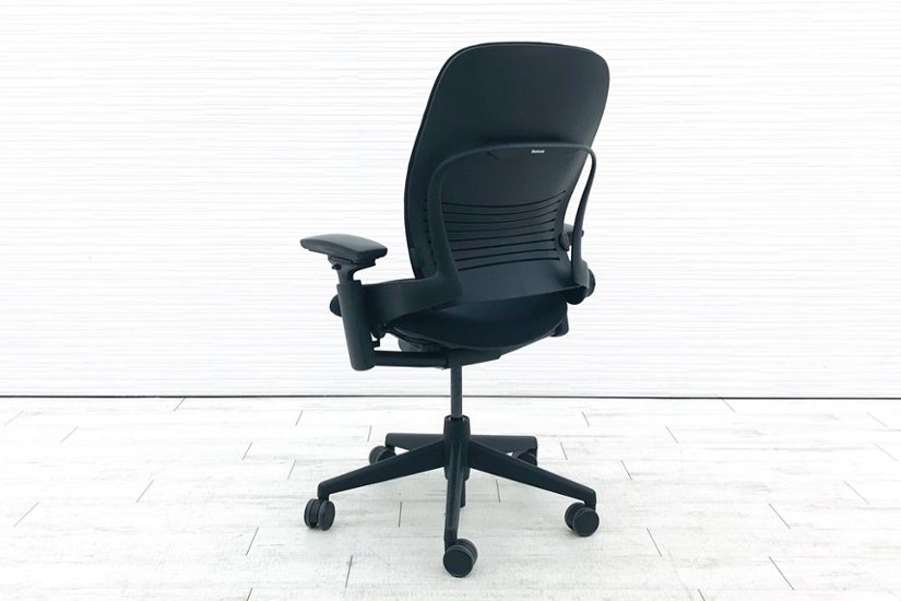 リープチェア V2 中古 スチールケース  ブラック クッション Steelcase Leap 中古オフィス家具 OAチェア画像