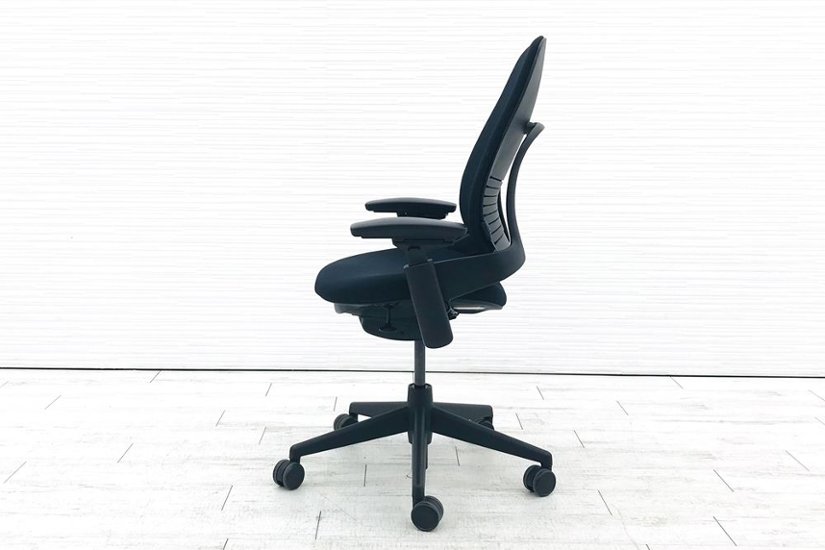 リープチェア V2 中古 スチールケース  ブラック クッション Steelcase Leap 中古オフィス家具 OAチェア画像