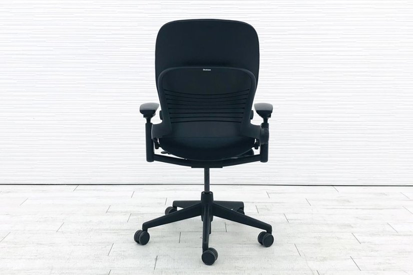 リープチェア V2 中古 スチールケース  ブラック クッション Steelcase Leap 中古オフィス家具 OAチェア画像