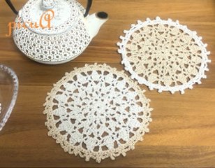 光華＊２枚セット／おばあちゃんの編み目の画像