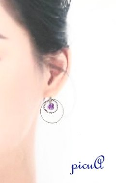 Elegant Shift＊ピアス(イヤリング）の画像