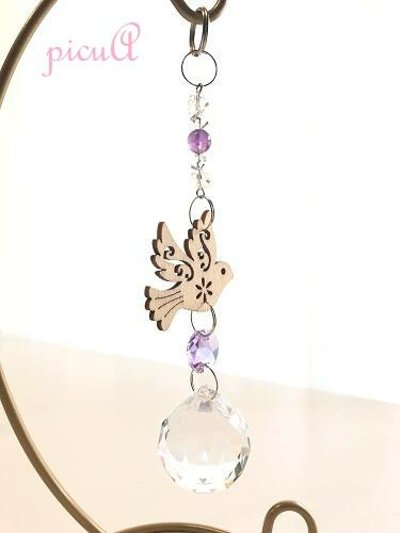 petit plume～２種類より／置き型サンキャッチャーの画像