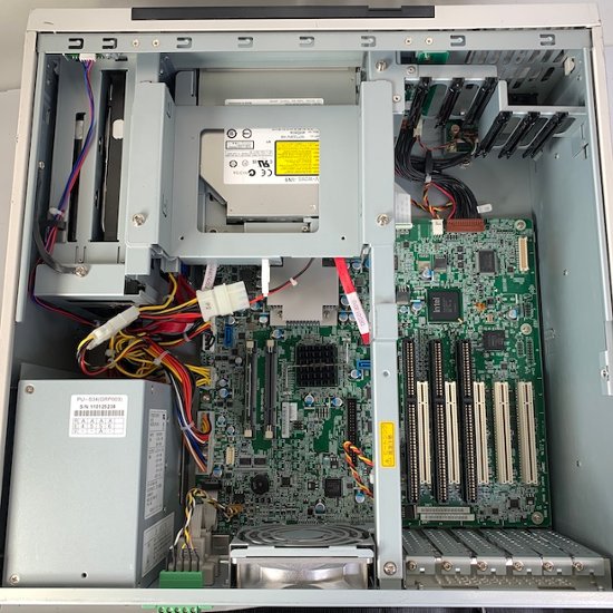 NEC FC98-NX FC-D21A model S24V5Z Windows2000 SP4 HDD 80GB×2 ミラーリング機能 30日保証画像