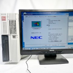 NEC FC98-NX FC-E18M model S22R5Z  Windows2000 SP4 HDD 80GB ミラーリング機能 30日保証画像