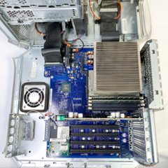 Apple PowerMac G4 Mirrored Drive Doors 1.25GHz メモリ2GB 30日保証画像