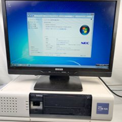 NEC FC98-NX FC-S21W model S71R5Z Windows7 Pro 32bit HDD 160GB 90日保証画像