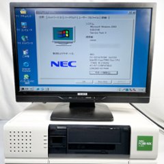 NEC FC98-NX FC-D21A (S22V5Z) Windows 2000 SP4 HDD 80GB×2 ミラーリング搭載 30日保証画像