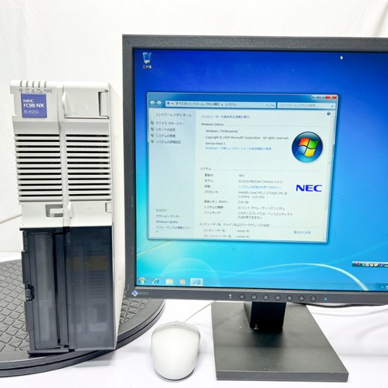 NEC FC98-NX FC-E21G model S72R5Z Windows7 Pro HDD 320GB×2 ミラーリング機能 30日保証画像