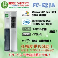 NEC FC98-NX FC-E21A model SY4Q5R WindowsXP Pro SP3 英語版 HDD 320GB×2 ミラーリング機能 90日保証の画像