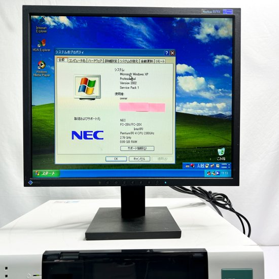 NEC FC98-NX FC-28V model SX2ZT4Z WindowsXP SP1 HDD 80GB×2 ミラーリング機能 RAS 90日保証画像