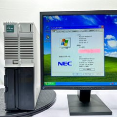 NEC FC98-NX FC-E25B model SX2W6R WindowsXP 32bit SP3 HDD 320GB×2 ミラーリング機能 RAS 90日保証画像