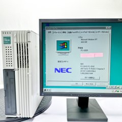 NEC FC98-NX FC-24VE model SN2D S4ZZ WindowsNT SP6 HDD 80GB×2 ミラーリング機能 90日保証画像