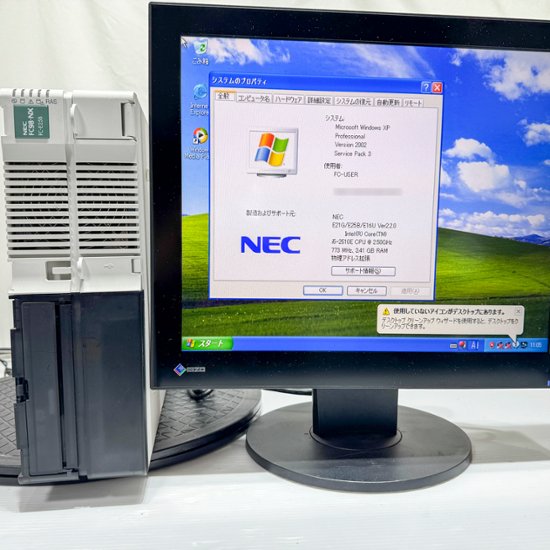NEC FC98-NX FC-E25B model SX1W6Z WindowsXP Pro SP3 32bit HDD 320GB 90日保証画像