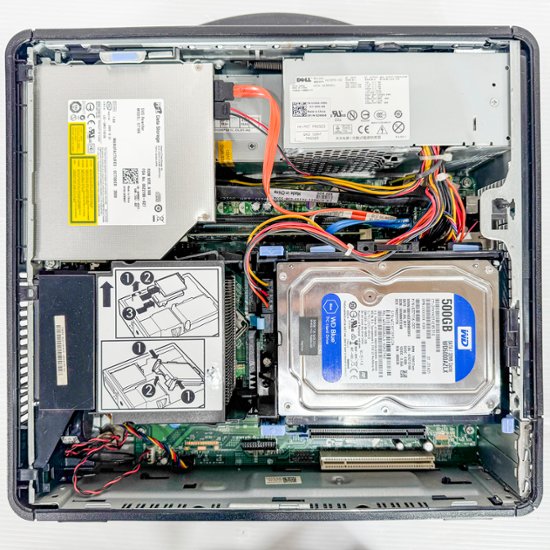 DELL OPTIPLEX 380 WindowsXP Pro SP3 Core 2 Duo E7500 2.93GHz HDD 500GB 30日保証画像