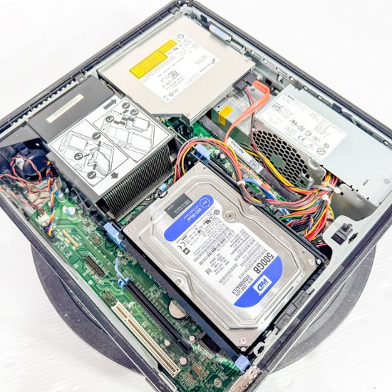 DELL OPTIPLEX 380 WindowsXP Pro SP3 Core 2 Duo E7500 2.93GHz HDD 500GB 30日保証画像