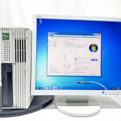 NEC FC98-NX FC-E21A model S72W5Z Windows7 Pro 32bit HDD 80GB×2 ミラーリング機能 90日保証画像