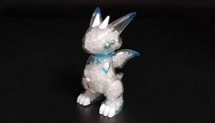 【ソフビ】 ドラネッツ 幼竜型 クリアブルーの画像