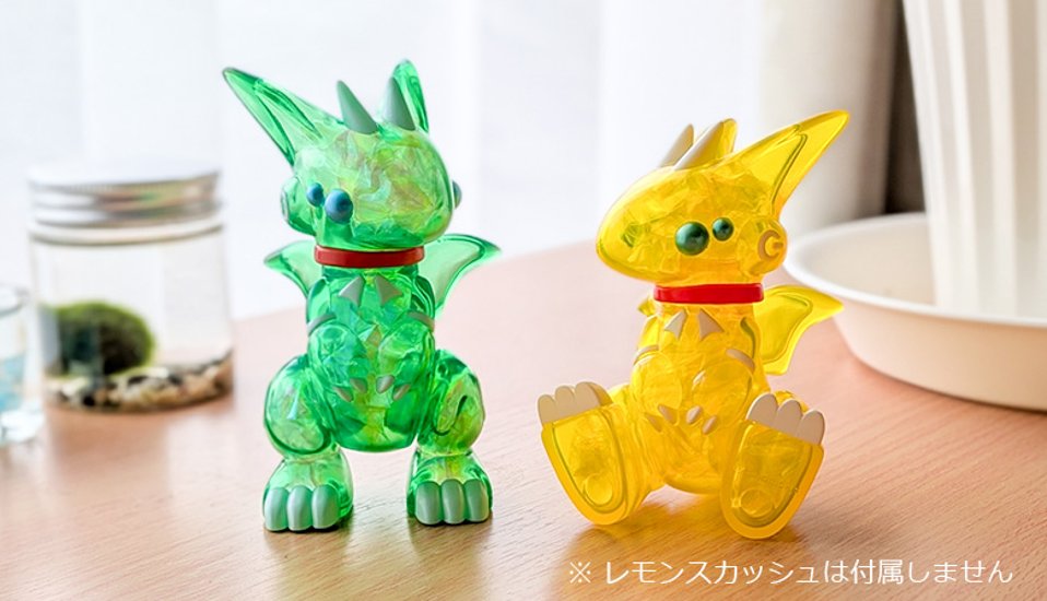 【ソフビ】 ドラネッツ 幼竜型 メロンソーダ画像
