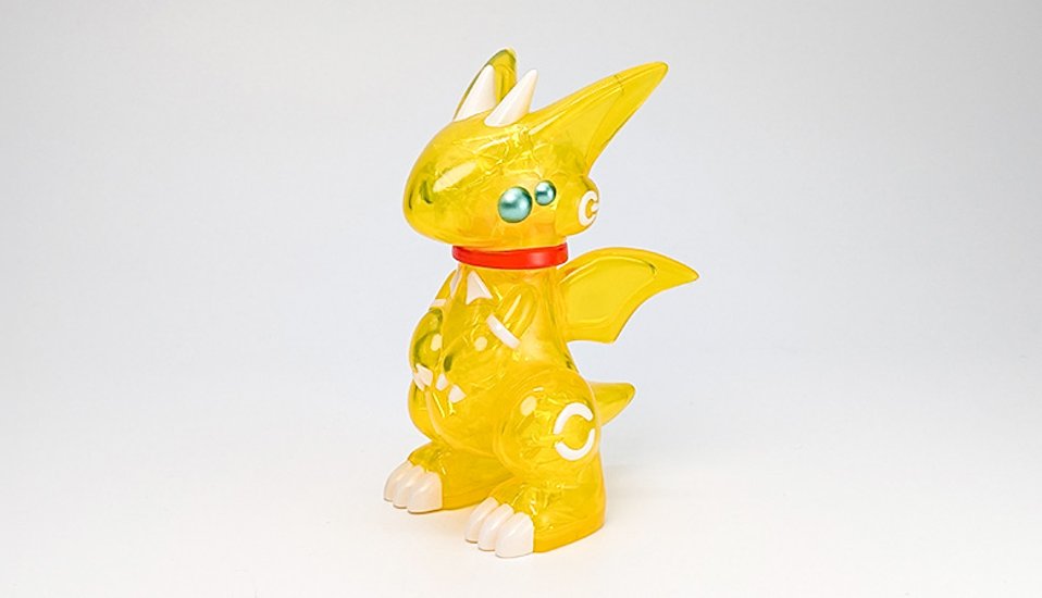 【ソフビ】 ドラネッツ 幼竜型 レモンスカッシュ画像