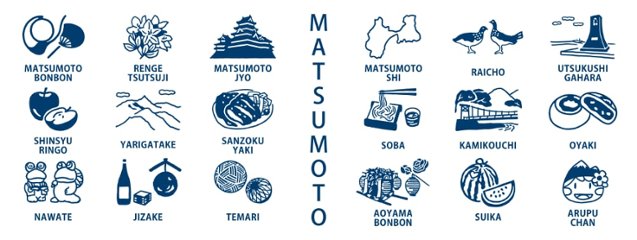 MATSUMOTO手ぬぐい画像