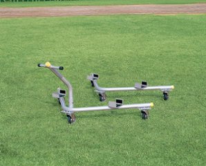 トーエイライト TOEI LIGHT スポーツ・アウトドア   アルミサッカーゴール運搬車 ()  B3234の画像