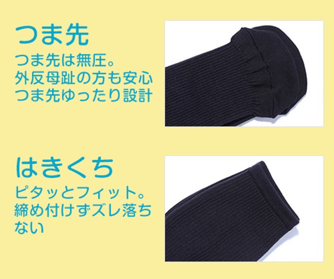 疲労回復メンズ 着圧ソックス 24-26cm画像