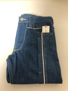 メンズ　セルビッチデニム　スカイブルー画像