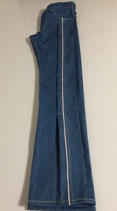 メンズ　セルビッチデニム　スカイブルー画像