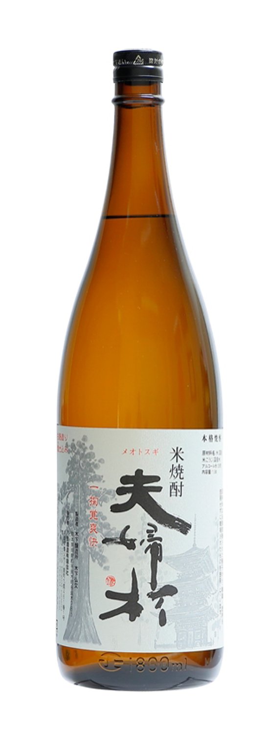 米焼酎　夫婦杉(35度）　1800ml画像