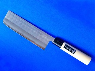 こだわりのステンレス菜切包丁・粉末ハイス鋼・160ｍｍ ｜多用途で錆に強い｜刃物通販　鍛冶屋・吉光の画像