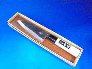 万能・多用途小庖丁・白鋼1号125mm・抗菌処理柄（ギフト限定商品）｜粗品や転居祝などの贈答品におススメの画像