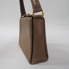 【中古】【良い】 OLDGUCCI オールドグッチ ヴィンテージグッチ ハンドバッグ フォーマルバッグ 1970年代 70's ミラー付き画像