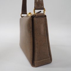 【中古】【良い】 OLDGUCCI オールドグッチ ヴィンテージグッチ ハンドバッグ フォーマルバッグ 1970年代 70's ミラー付き画像