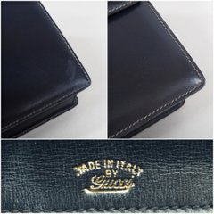 【中古】【良い】 OLDGUCCI オールドグッチ ヴィンテージグッチ ハンドバッグ 1970年代 70'S ネイビー画像