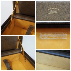 【中古】【良い】 OLDGUCCI オールドグッチ ヴィンテージグッチ アタッシュケース トランクケース ビジネスバッグ 1970年代 70’s ブラウン画像