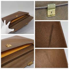 【中古】【良い】 OLDGUCCI オールドグッチ ヴィンテージグッチ アタッシュケース トランクケース ビジネスバッグ 1970年代 70’s ブラウン画像