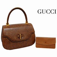 【中古】【良い】 OLDGUCCI オールドグッチ ヴィンテージグッチ チェーンハンドルバッグ ハンドバッグ 1970年代 70'S マルチケース付属の画像