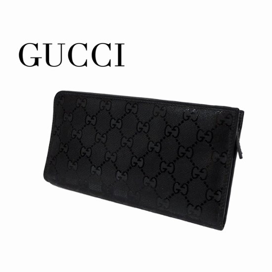 【中古】【非常に良い】 GUCCI グッチ グッチシマ 長財布 L字ファスナー 233153-A0V1R-1000画像