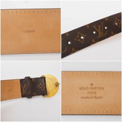 【中古】【非常に良い】 LOUIS VUITTON ルイヴィトン モノグラム サンチュール1904 ベルト M9671W画像