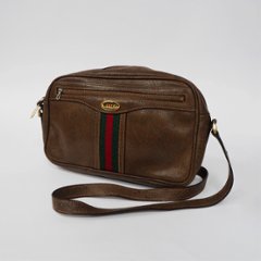 【中古】【良い】 OLDGUCCI オールドグッチ ヴィンテージグッチ シェリーライン バッグ ショルダーバッグ 1970年代の画像