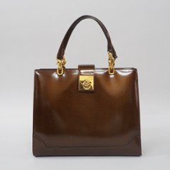 【中古】【良い】 OLDCELINE オールドセリーヌ ヴィンテージセリーヌ チェーントートバッグ ハンドバッグの画像